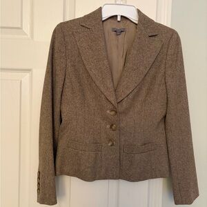 Ann Taylor Brown Blazer